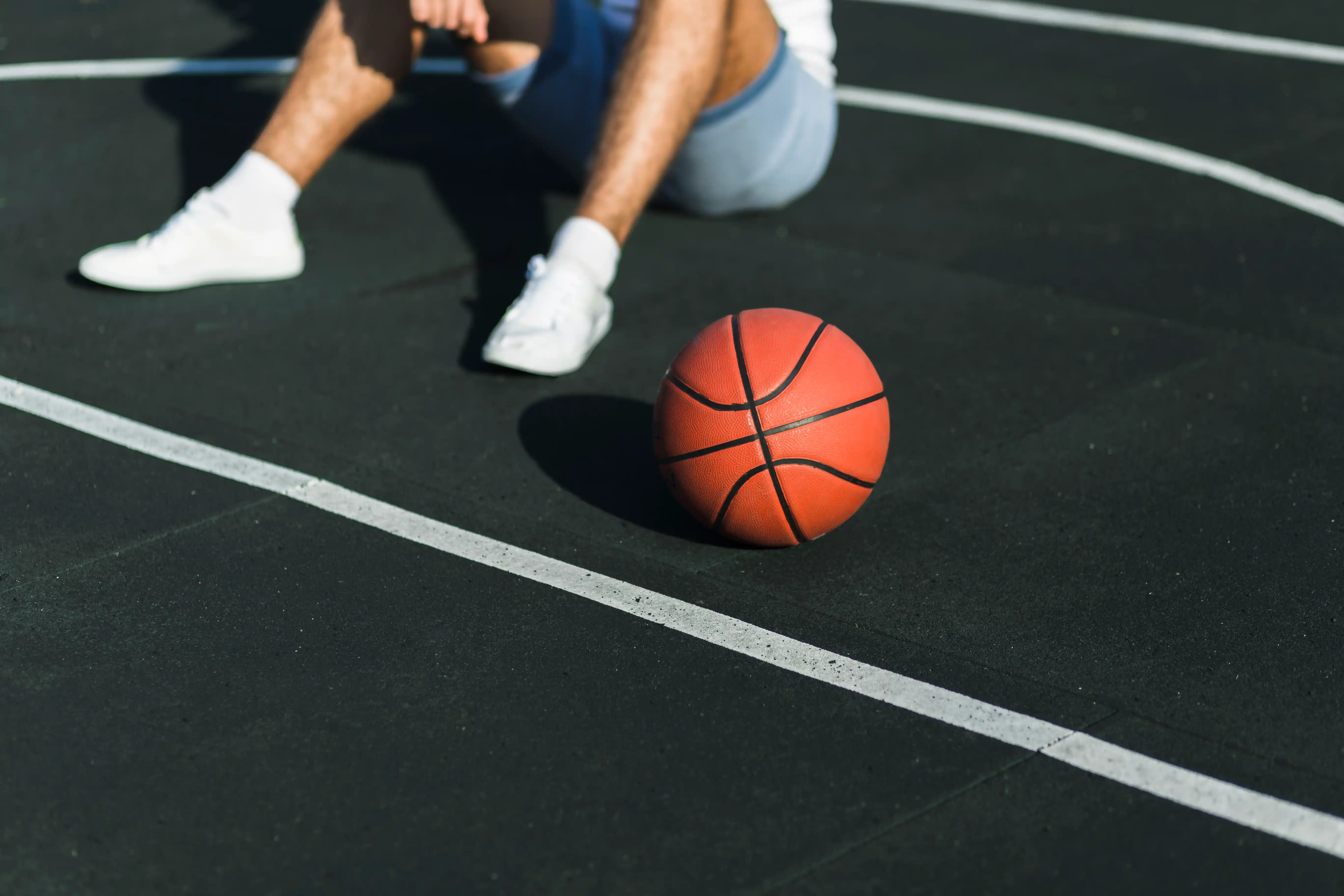 Basketball court at Sinclair Club