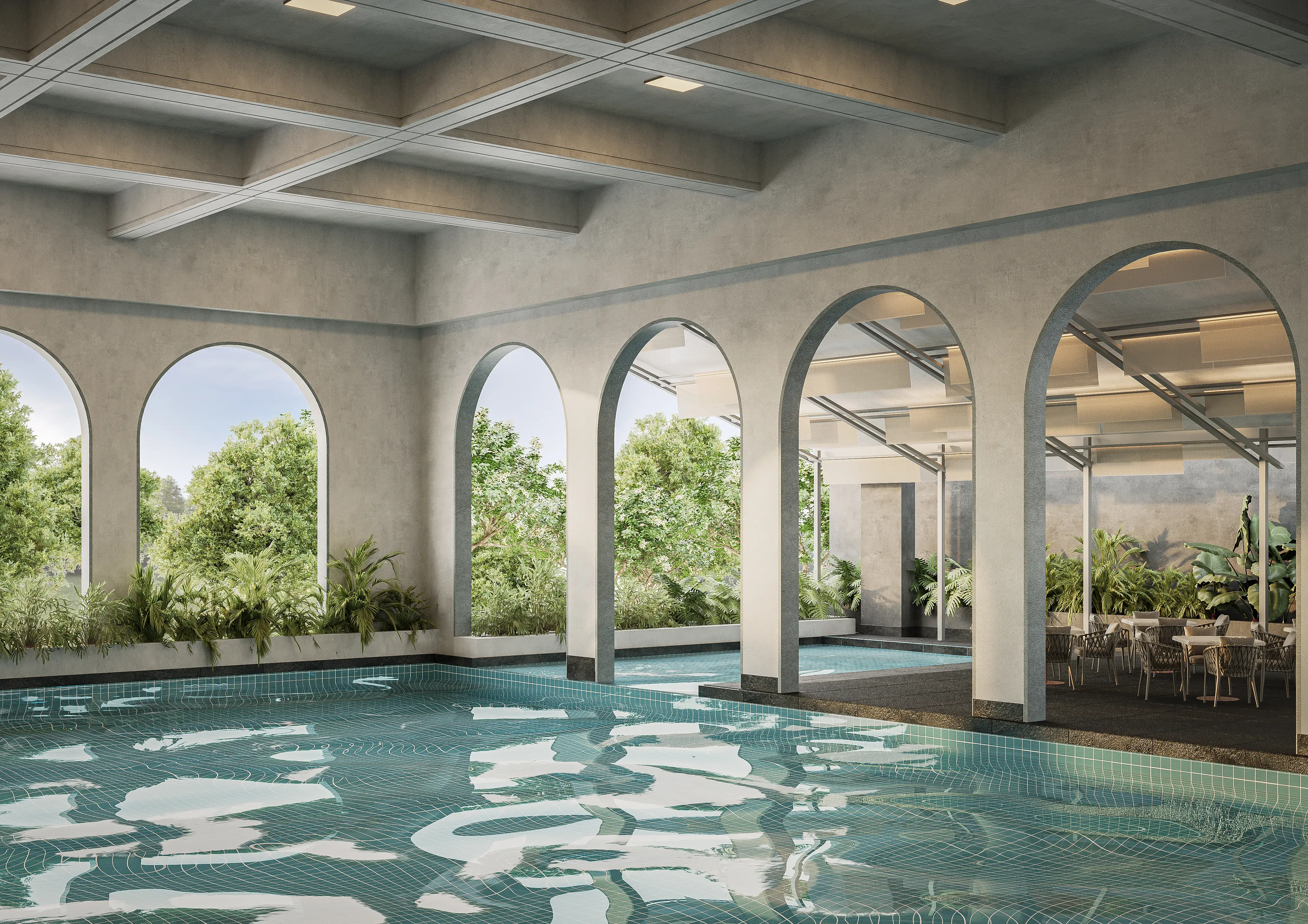 Swimming pool at Sinclair Club