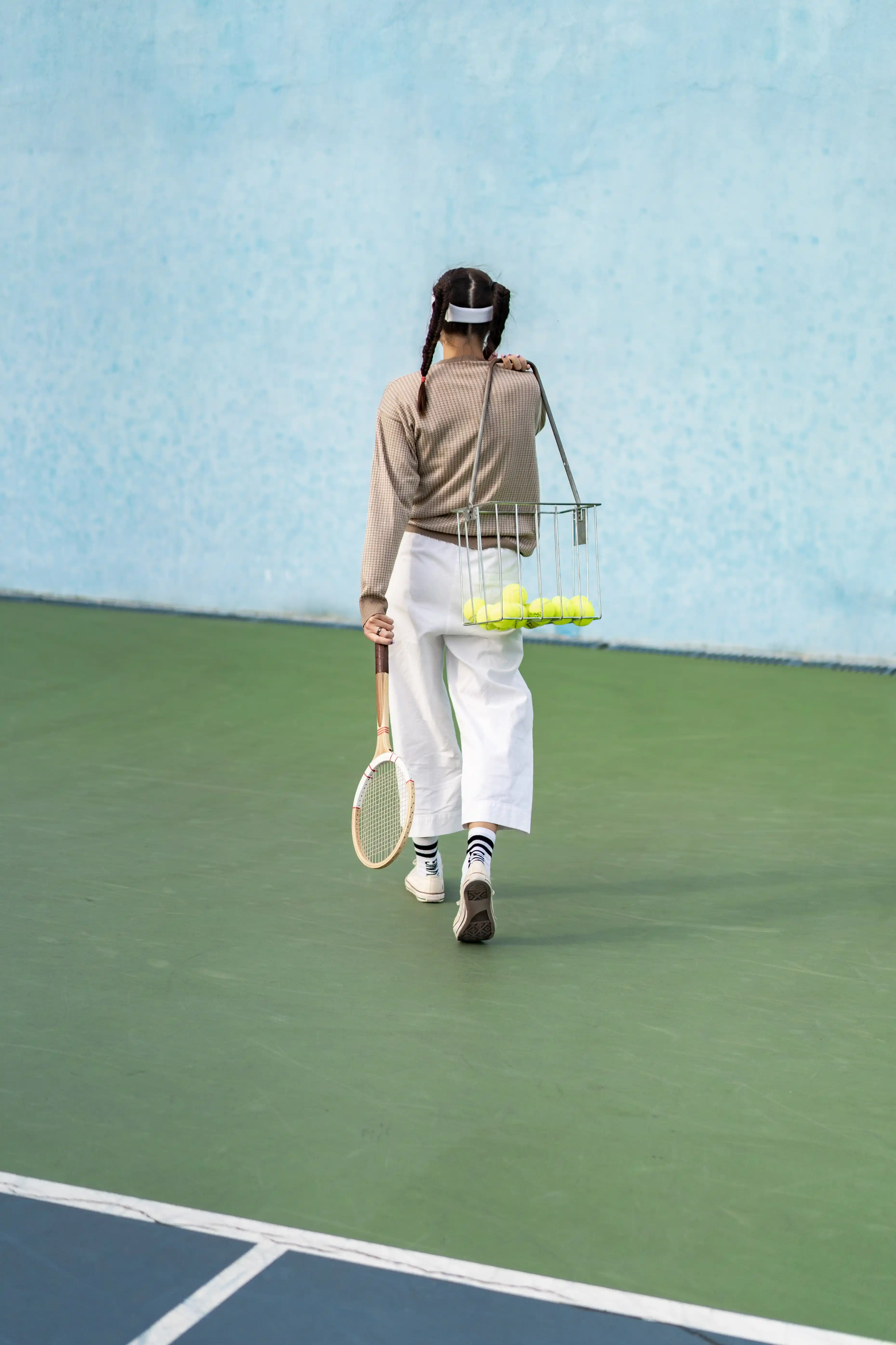 Tennis court at Sinclair Club